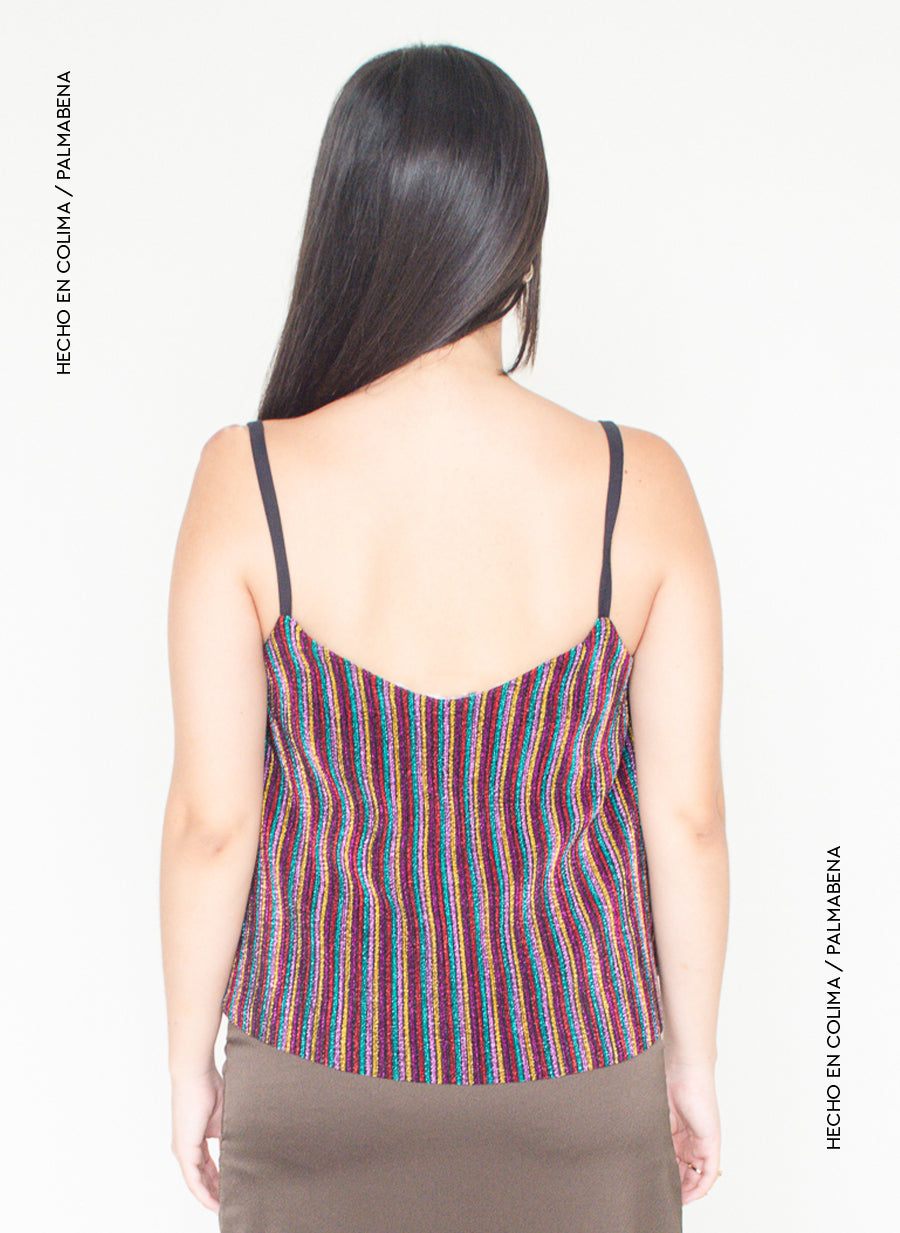 Top tirante brillos - 1B-58F