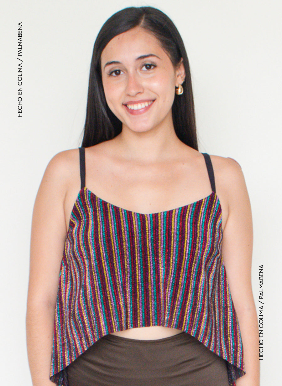 Top tirante brillos - 1B-58F