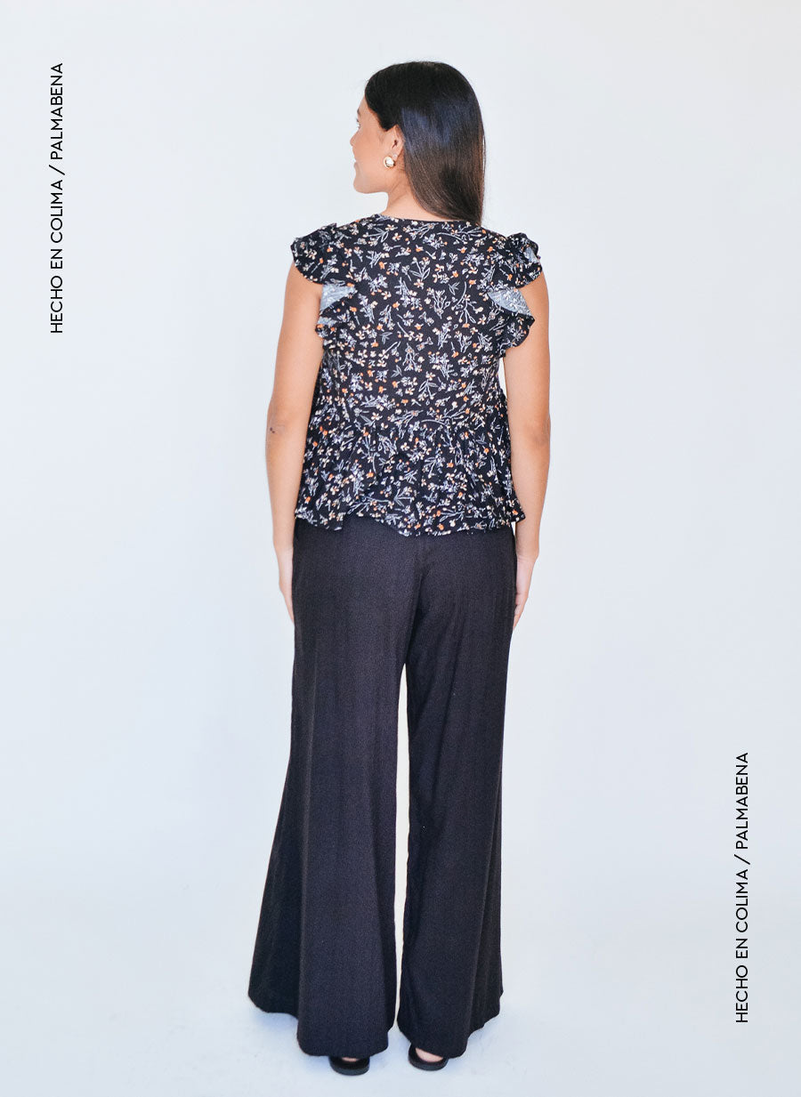 Pantalón ancho pinzas - 1P-44B