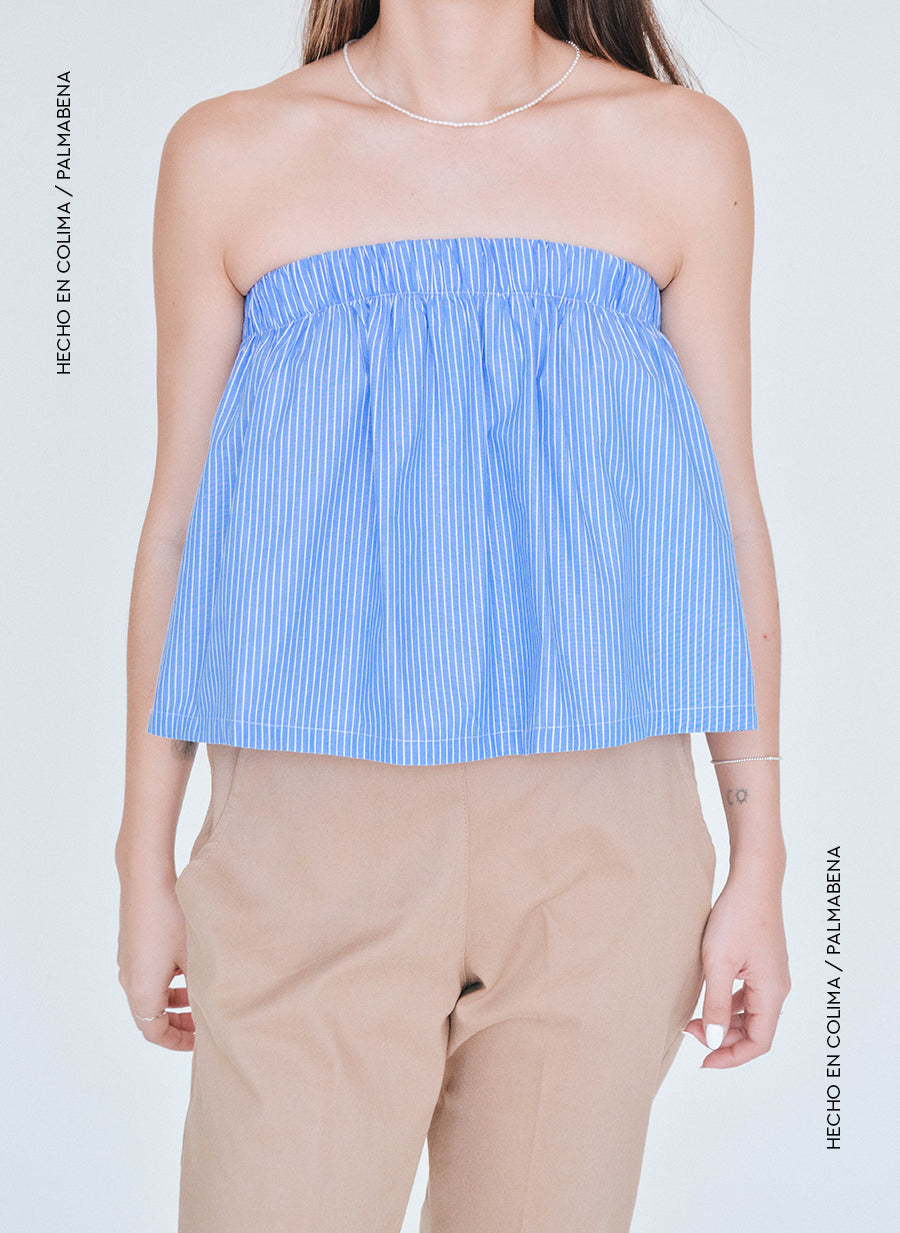 Top estraple rayas - 1B-111