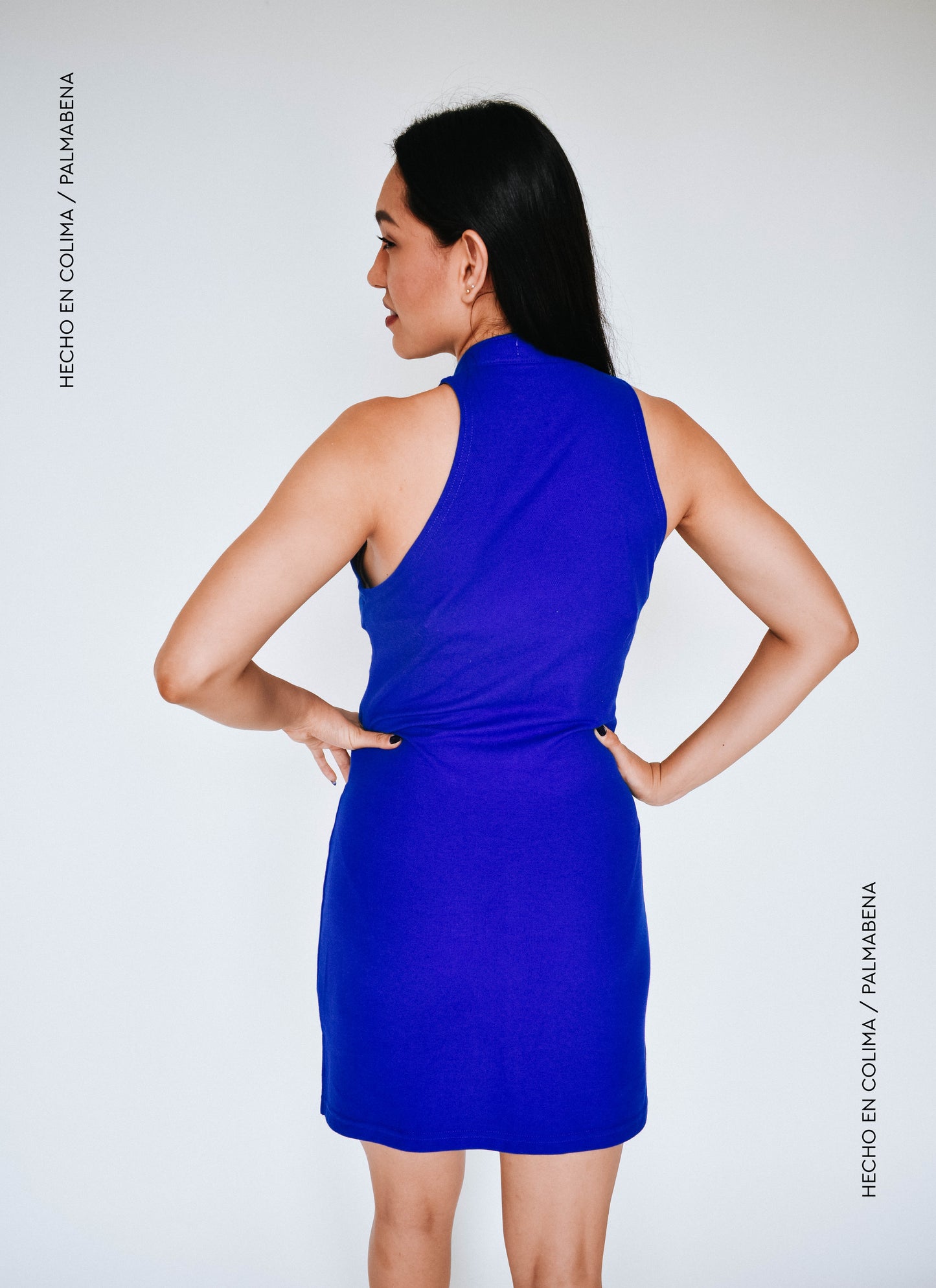 Vestido mini sport azul rey - 1V-86