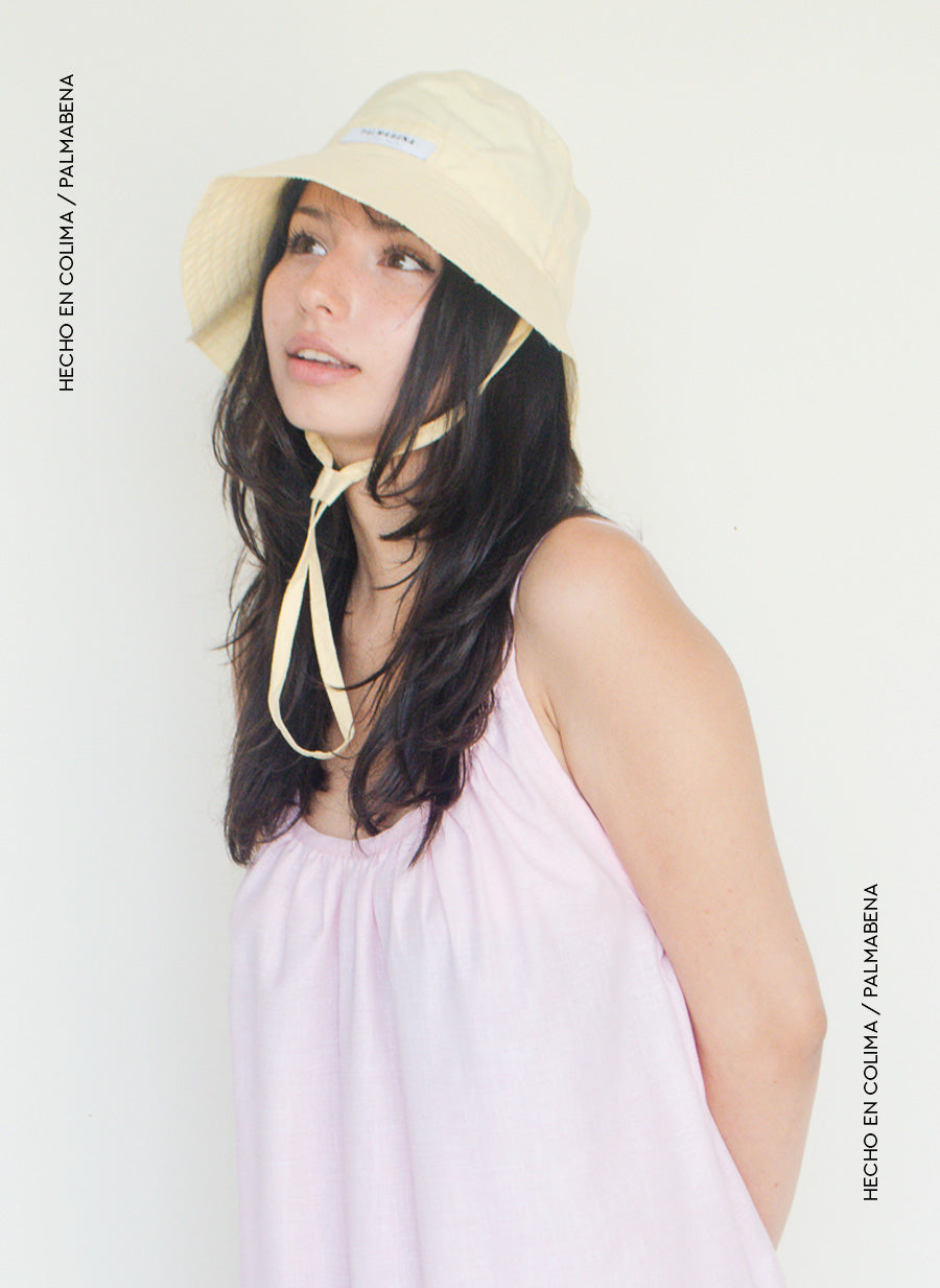 Bucket hat upcycling mantequilla - 1N-BUCKET