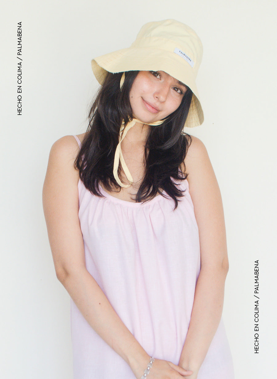 Bucket hat upcycling mantequilla - 1N-BUCKET