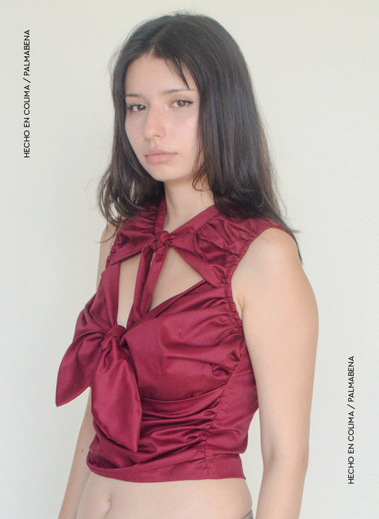 Blusa moños delanteros - 1B-131
