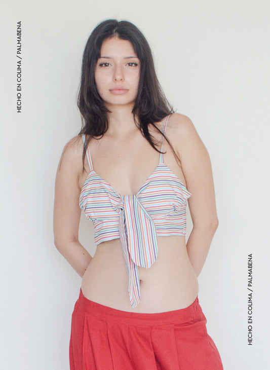 Top amarre tirante ajustable multicolor - 1B-128