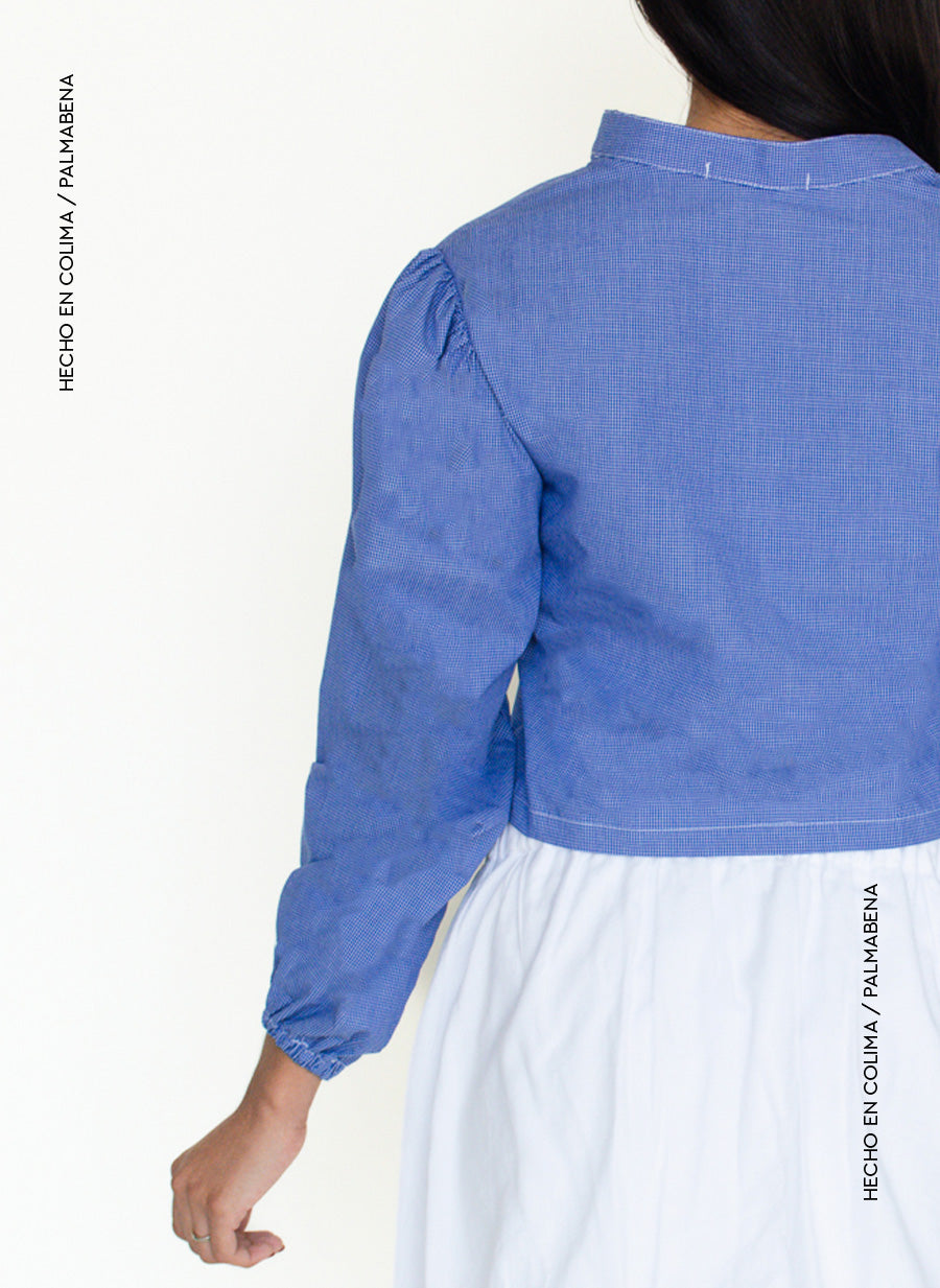 Camisa manga fruncida - 1C-81