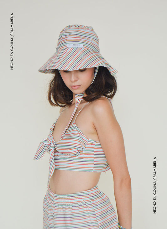 Bucket hat upcycling multicolor - 1N-BUCKET