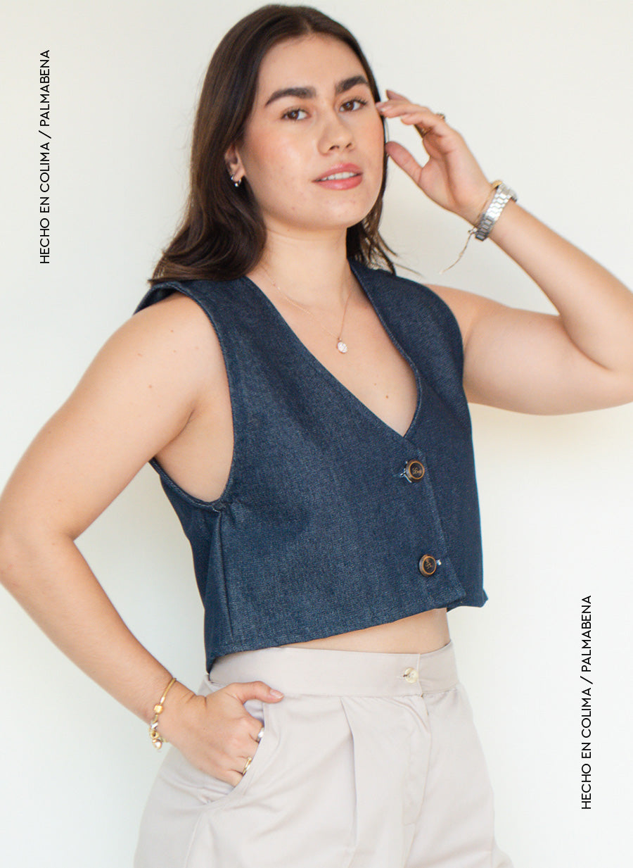 Chaleco boho - 1N-43