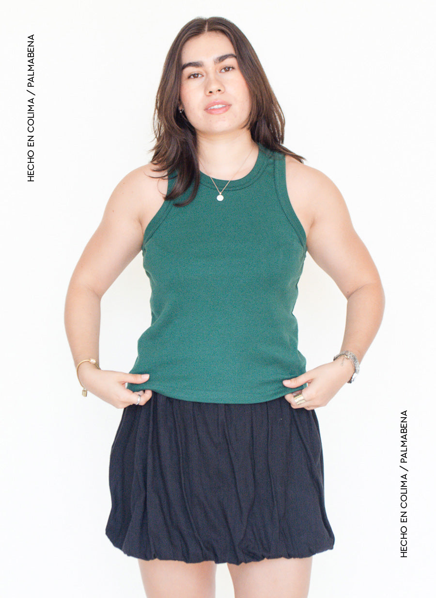 Falda globo negra - 1F-40B