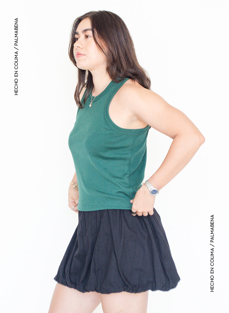 Falda globo negra - 1F-40B