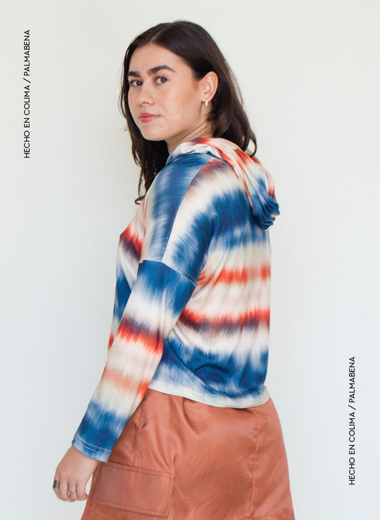 Top hoodie tie dye - 1B-107