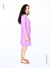 Vestido mini básico morado - 1V55C